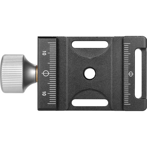Collier de serrage à dégagement rapide 38 mm, vis en aluminium, compatible avec les plaques de fixation rapide Arca-Swiss. (1/3)