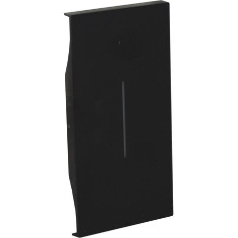 Living Now enjoliveur NEUTRE 2 MODULES NOIR MYHOMEUP BTICINO BTKG01MH2