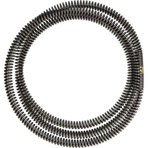 Spirale déboucheuse diamètre 16 mm longueur 2,3 m pour Ortem 22 etc (5 p.)