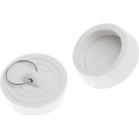 (white-3.6-3.4cm)Kitchen Sink Bathtub Drainage Stopper Bath Tub Sink Water Stopper Floor Drain Plug Round Leakage-proof Plug Bathroom Accessories (1/4)