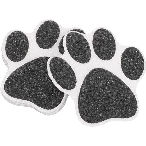 Slip Stickers for Shower and Bathtub 10 Black Units Adhesive