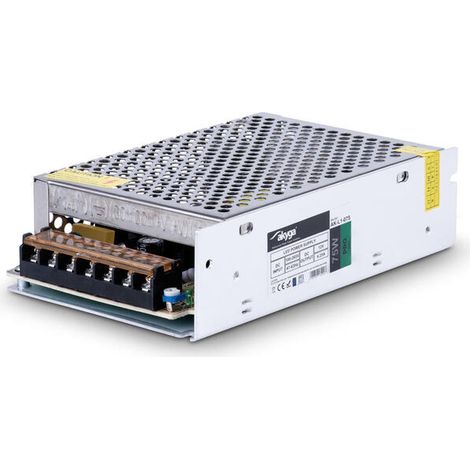 Fuente de alimentación modular LED Akyga AK-L1-075 de 75 W, 12 V, 6,25 A, con conmutación interna para tiras LED. (1/2)