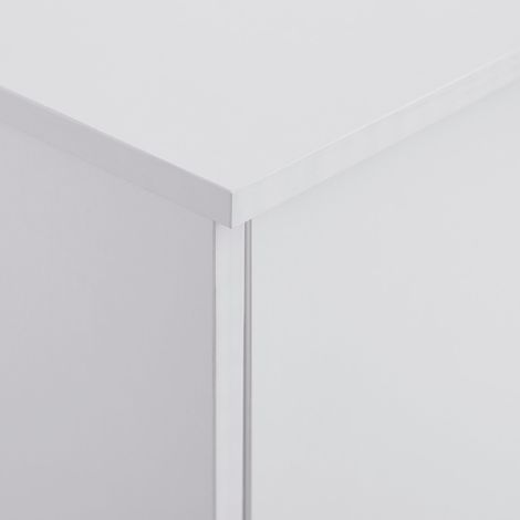 Mömax Drehtürenschrank Milo Weiß ca. 80x176x55 cm (1/5)