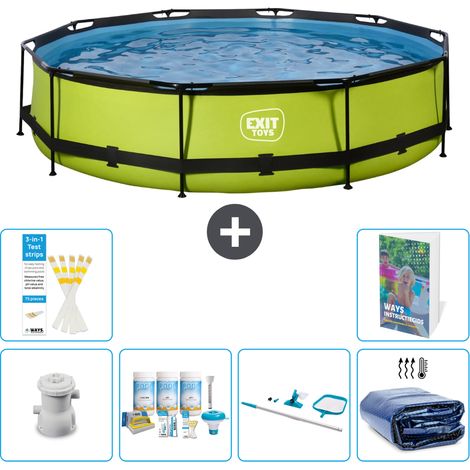 Exit-toys Piscina Exit Redonda - 360x76 cm - 7-piezas  S267 (1/5)