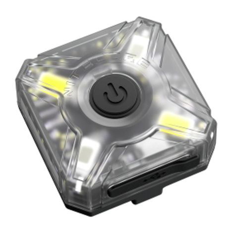 NiteCore NC-NU05V2 NU05 V2 Mobile Kleinleuchte LED Schwarz, Transparent