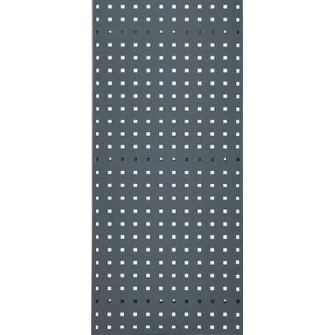 Panneau perforé l450xL1000mm gris anthracite. RAL 7016 RASTERPLAN