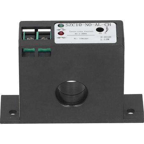 Interrupteur de détection mutuelle autoalimenté 1200A SZC10-NO-AL-CH, équipement de contrôle industriel, contact normalement ouvert, usage professionnel (1/5)