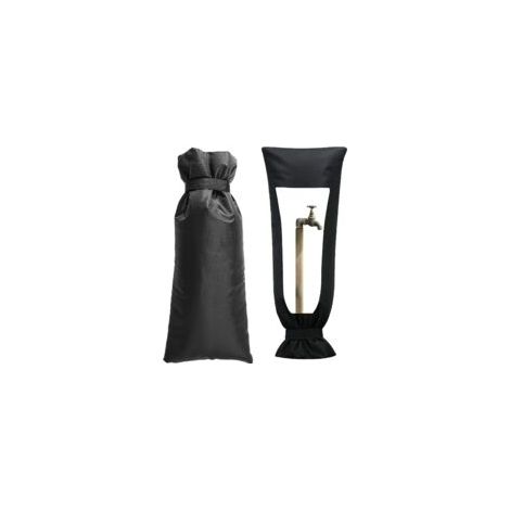 Ede Sollbry 63 cm x 33 cm - Protection thermique pour robinet de jardin - Housse de protection pour robinet d'extérieur - Épaississement - Résistant à l'hiver (1/5)