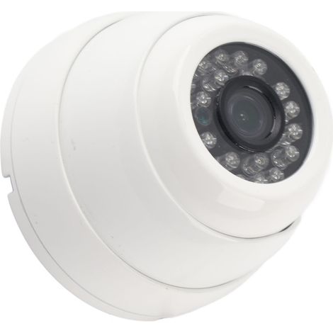 Caméra de Sécurité Extérieure AHD 1080P Dôme 4 en 1, Vision Nocturne Infrarouge 24 LEDs, Étanche IP66, Compatible NTSC/PAL (1/5)