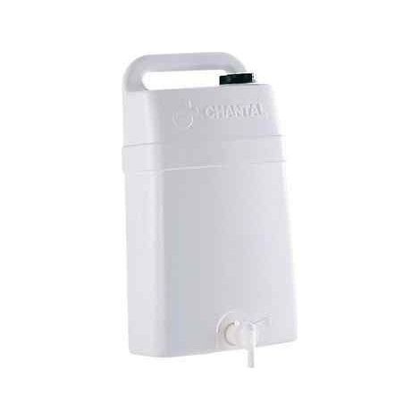 Imline – Jerrican mural 12L avec robinet – Plastique rotomoulé – Dimensions L 270 x P 140 x H 480 mm – Pour camping-car et caravane