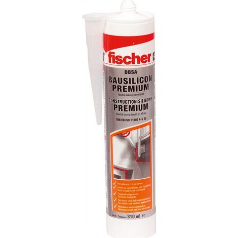 Fischer 1x Bausilicon DBSA 310 ml beige - 53095