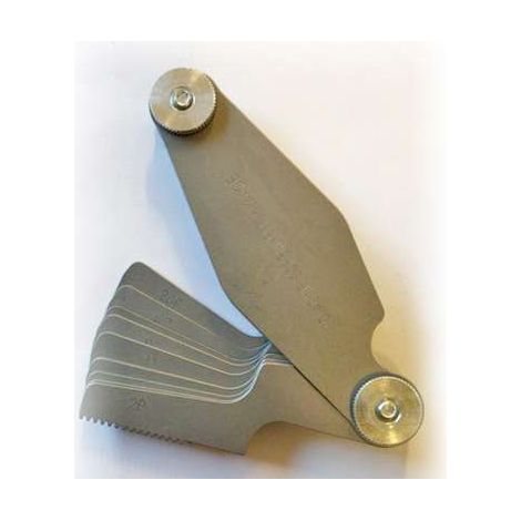 Contafiletti 12 lame per filetti trapezoidali 2 - 20 mm SM 40 CNF2