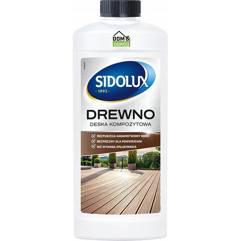Liquido detergente Sidolux per legno e pannelli compositi 1L (1/2)