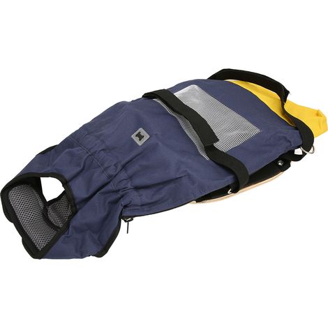 Planche composite pour fauteuil roulant pour animaux de compagnie, chien paralysé avec sac de remorquage en tissu Oxford pour petit chat L (convient de 6,5 à 9 kg/14,3 à 19,8 lb) (1/5)