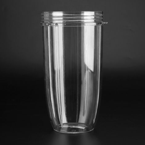 Verre doseur 32OZ pour extracteur 900W, gobelet remplacement avec couvercle, tasse à jus compatible centrifugeuse, récipient robuste en plastique, pièce détachée universelle (1/3)