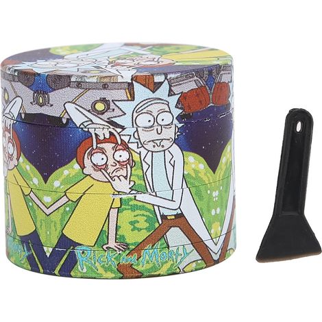 Broyeur à Herbes 4 Couches en Alliage de Zinc, Motif Dessin Animé, Outil de Broyage Personnalisé (1/5)
