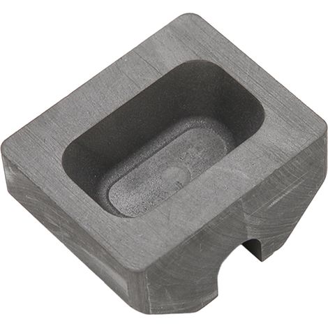 Moule en graphite, réservoir d'huile en graphite en forme de T, creuset en graphite pur, réservoir en graphite (1/5)