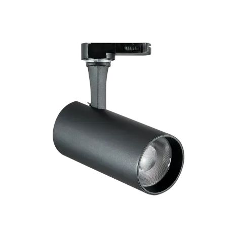 FOX 25W PROIETTORE 1-PHASE LED COB BRIDGELUX 25 W 35° On-Off 3000 lm 3000 K NERO