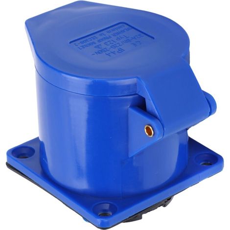 Prise industrielle monophasée à 3 broches, antidéflagrante, encastrée, 32 A, 220-250 V (1/5)