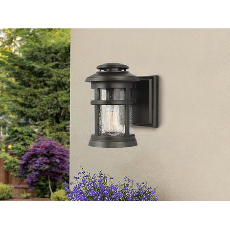 Elstead Newport Outdoor 1 Lichtwandlaterne, Antikbronze, IP44, E27 (1/5)