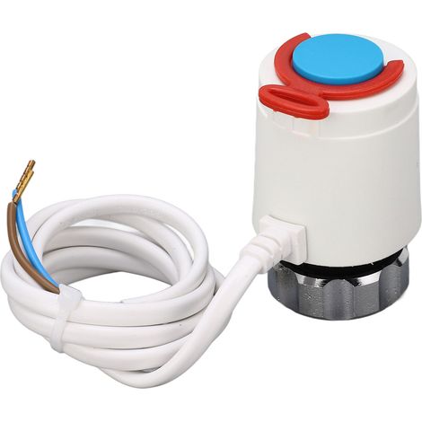 Heizkörperventil-Austausch Fußbodenheizung Wassersammler Thermostatischer elektrischer Stellantrieb M30x1,5mm 230VAC (1/5)