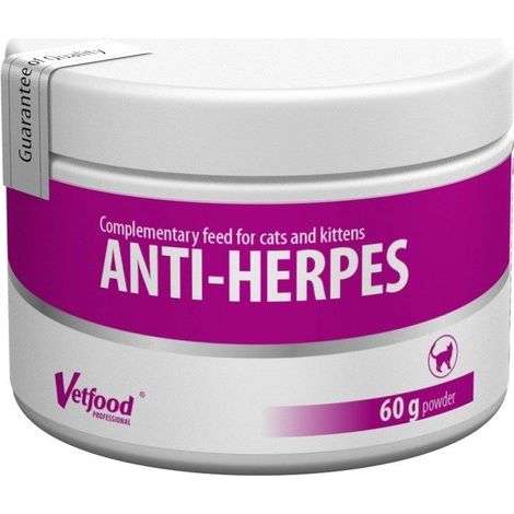 Vetfood Anti-Herpes wspomaga odporność dla kota 60g