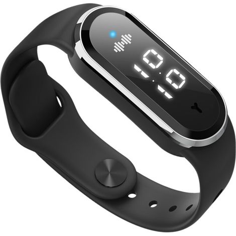 Pulsera repelente de mosquitos ultrasónica de silicona, recargable, protección de larga duración. (1/5)
