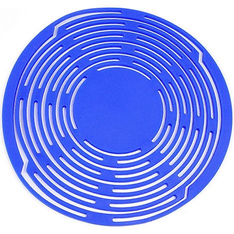 Porte-bouteilles pliable avec sous-verre intégré - Idéal pour les voyages, les fêtes et les réceptions en plein air, alliant style et praticité - Bleu foncé (1/5)
