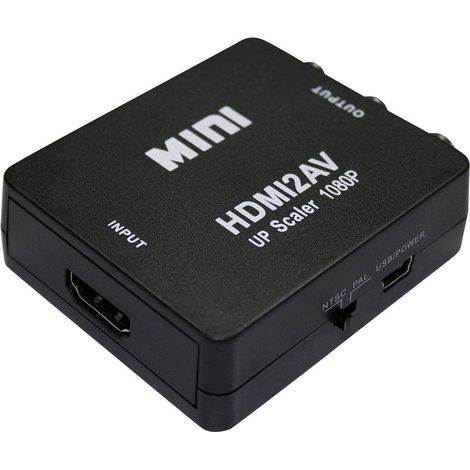 My Wall AV Convertitore CS 36 L [HDMI - AV] 640 x 480 Pixel, 800 x 600 Pixel, 1024 x 768 Pixel, 1280 x 720 Pixel, 1280 (1/4)