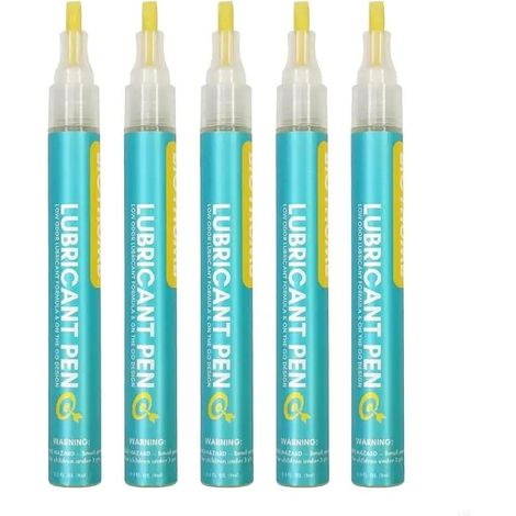 5Pcs Stylos Lubrifiants pour Machines Serrure Fermeture Éclair Stylos à Huile de Précision Outil Lubrifiant Multifonctionnel pour Maison Dehors Extérieur Vélo Moto (1/5)