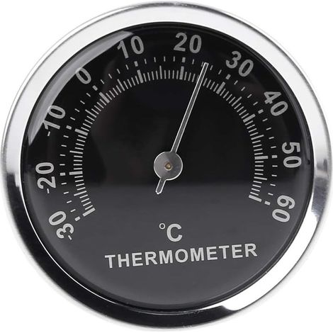 Mini-58-mm-Autothermometer, analoge mechanische Temperaturanzeige mit Klebeaufkleber (1/5)