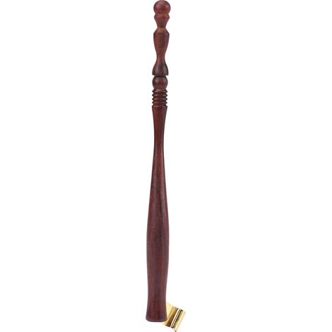 Porte-plume en bois pour calligraphie anglaise, avec bague métallique amovible, manche de stylo à encre (1/5)