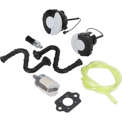 Ersatzfilter- und Schlauchset für den Ölbehälterdeckel, Kettensägenzubehör kompatibel mit Stihl MS261, MS271, MS291. (1/5)