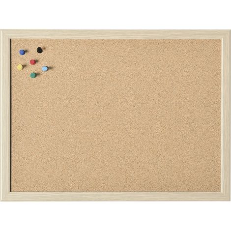 magnetoplan Korkpinnwand Maße: 100 x 60 cm (B x H) Material des Rahmens: MDF