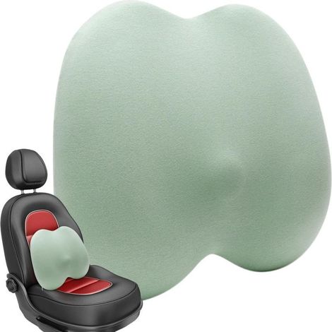 Conjunto ergonómico de cojín para asiento y respaldo, ideal para sentarse durante largos periodos.