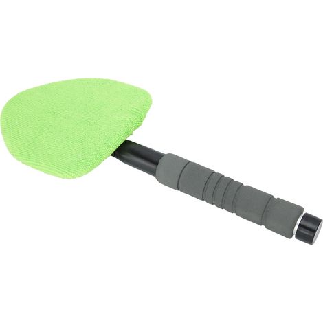 Nettoyeur de pare-brise en microfibre, outil de nettoyage de vitres de voiture, manche télescopique, essuie-glace pour voiture (1/5)