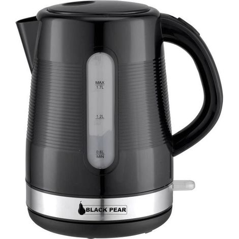 Bouilloire électrique BSF 1707, 2200W, 1,7L, noire