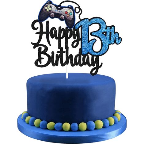 1 figurine de console de jeux pour enfant de 13 ans - bleue - 1 figurine de console de jeux pour enfant de 13 ans - bleue (1/5)