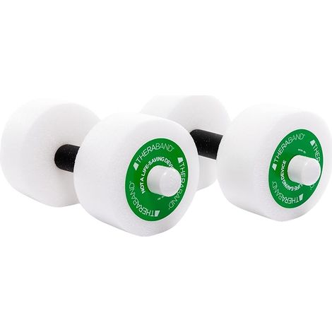 Haltères aquatiques pour fitness en piscine, 2 poids en mousse avec poignée rembourrée pour aérobic, thérapie, entraînement, équipement d&39exercice de piscine, entraînement aquatique, bleu, lourd, av (1/4)