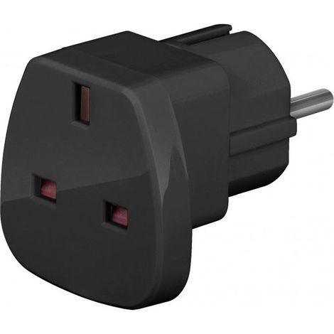 Adaptateur de voyage Goobay rb94271 UK vers CEE 7 7 250 V 13 A (1/2)