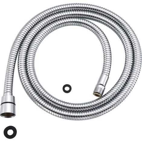 Tuyau de rechange robinet cuisine acier inoxydable galvanoplastie 2 mètres 200 cm