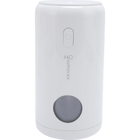 Diffuseur d'humidificateur de voiture à brume fraîche, humidificateur d'aromathérapie avec lumière d'ambiance colorée blanche (1/5)