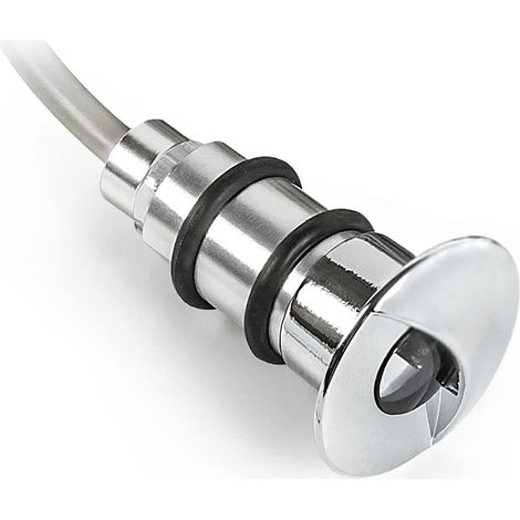 Segnapasso Da Incasso 350Ma 1W Ip66 4000°K Cromo ( LAMPO cod. EYELED/CR/BN )