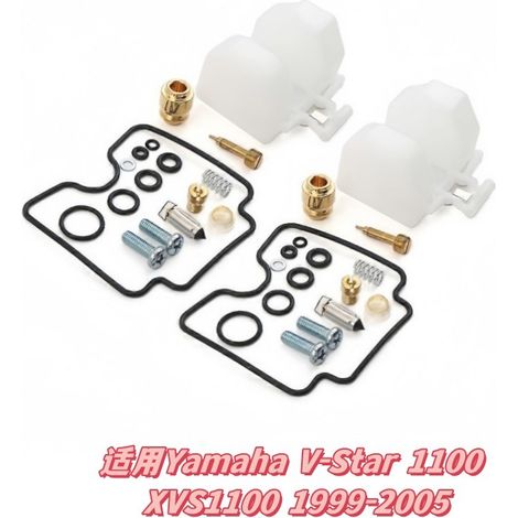 Kit de réparation de carburateur pour Yamaha V-Star 1100 XVS1100 1999-2005