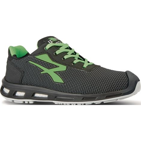 UPower Chaussure de sécurité RedLion STRONG Taille 41 noir / vert - RL2035641