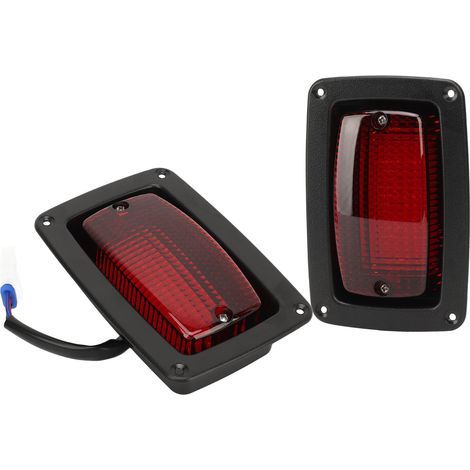 Paar LED-Rückleuchten 1017035 DC12V, hohe Helligkeit, stilvolles Design, Ersatzteilset für Club Car DS Golfwagen (1/5)