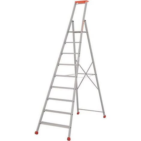Stehleiter 8 Stufen - Max. Arbeitshöhe 3.76m - 2370008