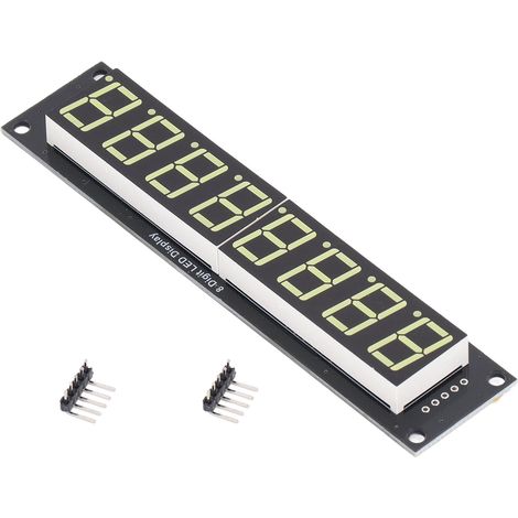 8-stelliges LED-Anzeigemodul 74HC595, 0,56 Zoll weißes digitales Segment, optoelektronischer Treiber für Arduino (1/5)