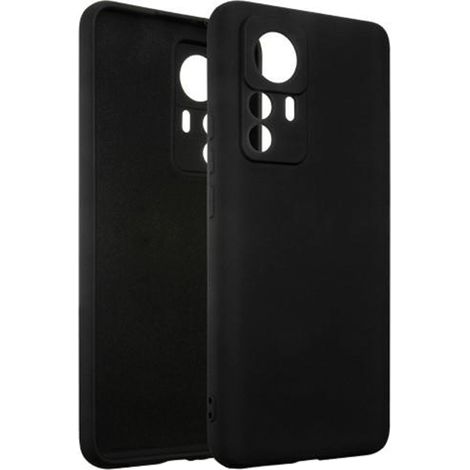 Funda de silicona Beline para Xiaomi 12T, color negro. (1/2)