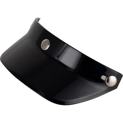 Visera para casco de motocicleta, visera solar abierta de 3/4 (1/5)